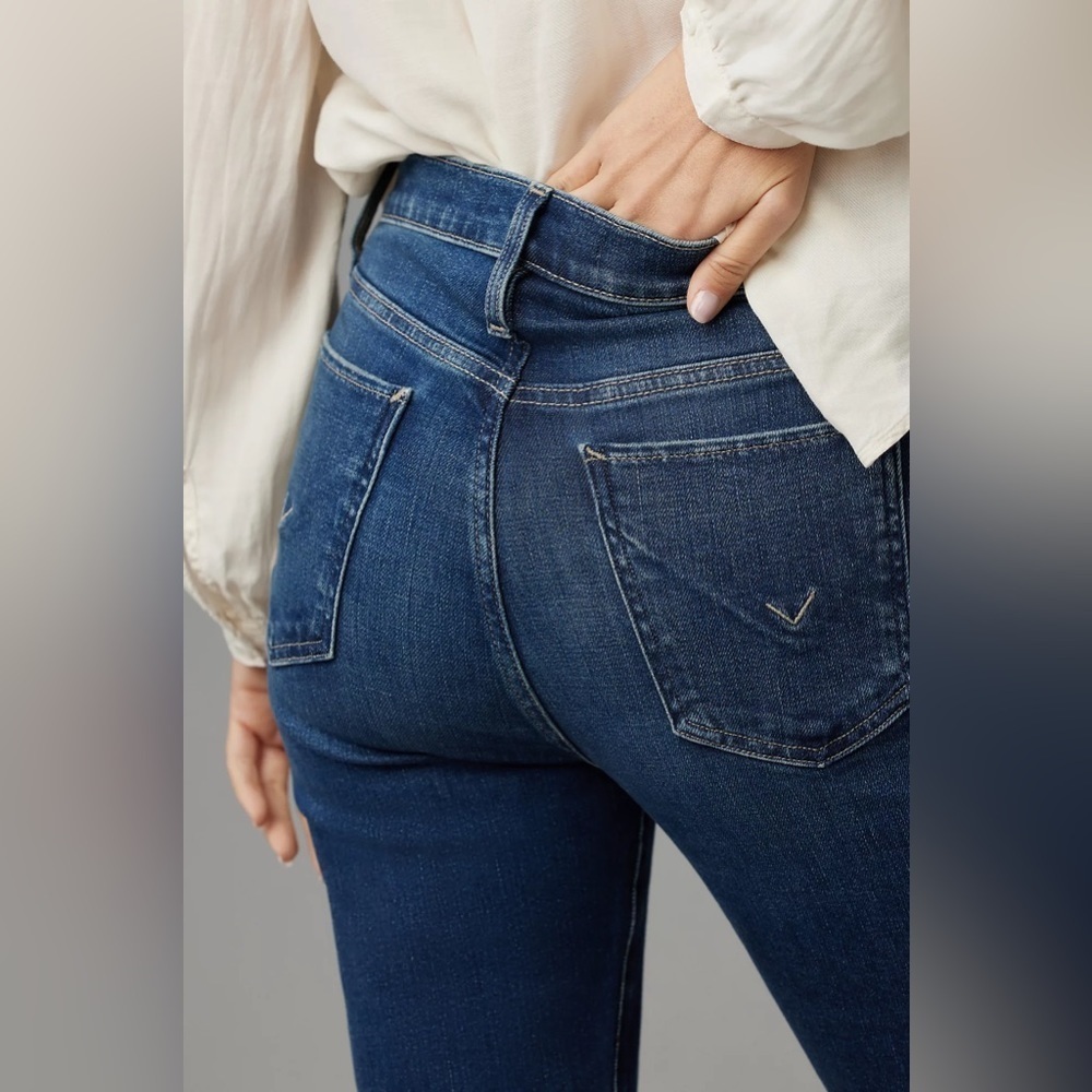NWT Hudson Barbara High-Rise Baby Bootcut Jeans - Picture 2 of 8